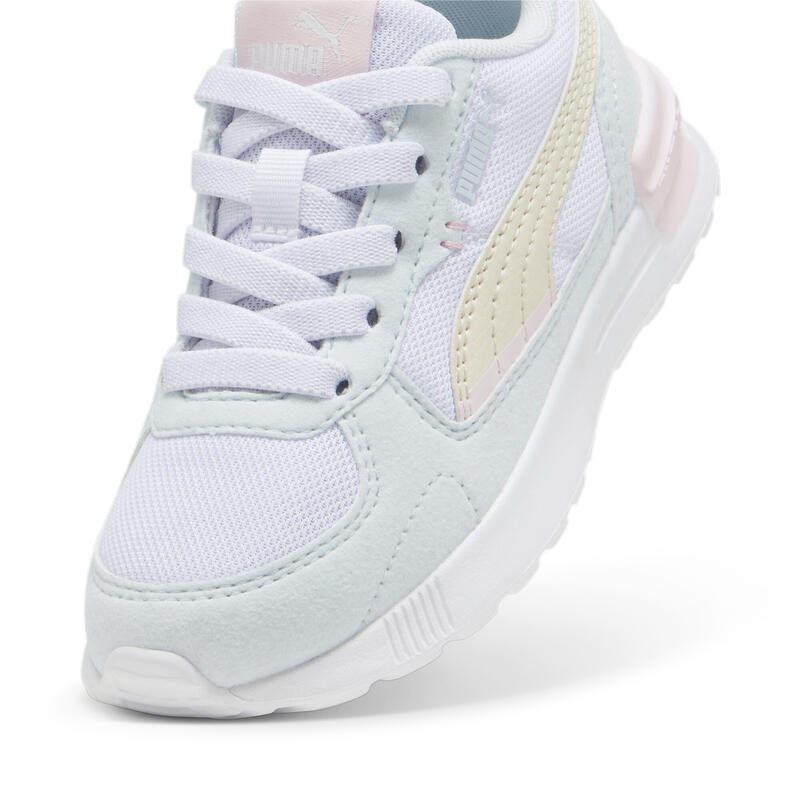 Graviton AC Sneaker Jugendliche PUMA White Sugared Almond Dewdrop Beige Blue