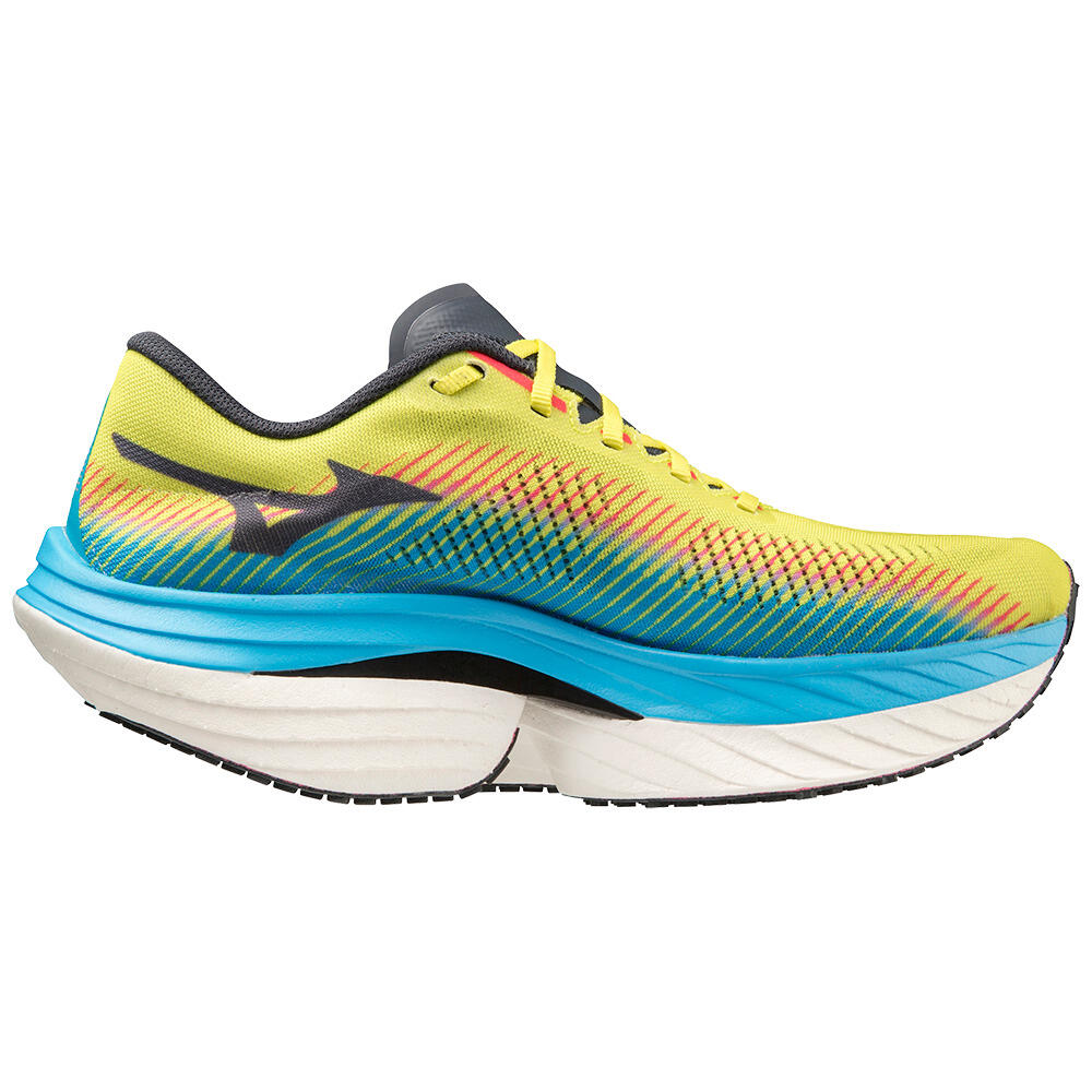 Zapatillas Mizuno Wave Rebellion Pro Azul Amarillo AW23-J1GC231751 6/7