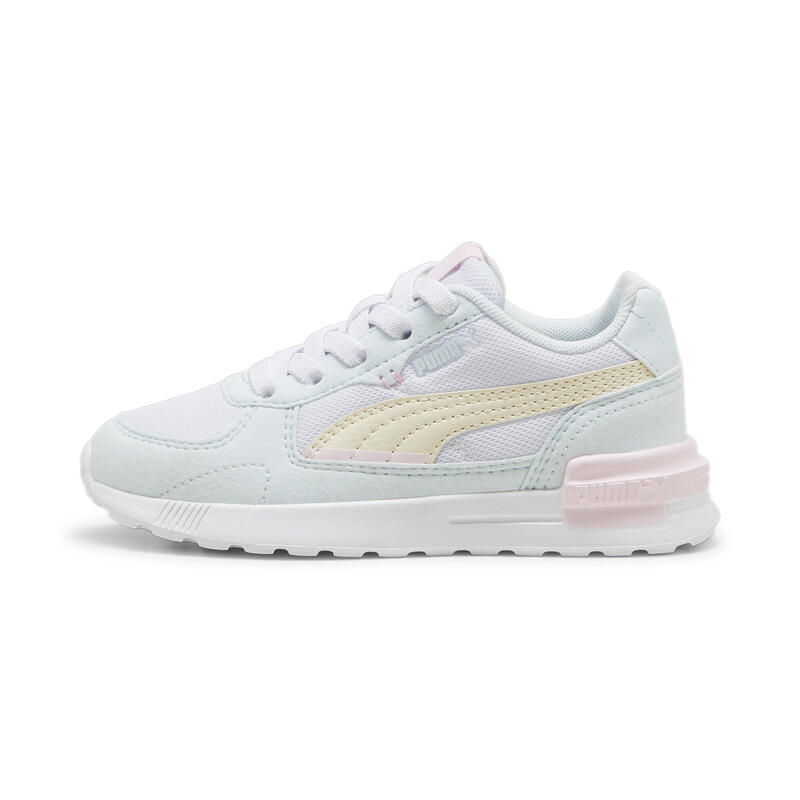 Graviton AC Sneaker Jugendliche PUMA White Sugared Almond Dewdrop Beige Blue