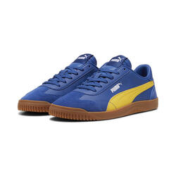 Puma blue cheap yellow sneakers
