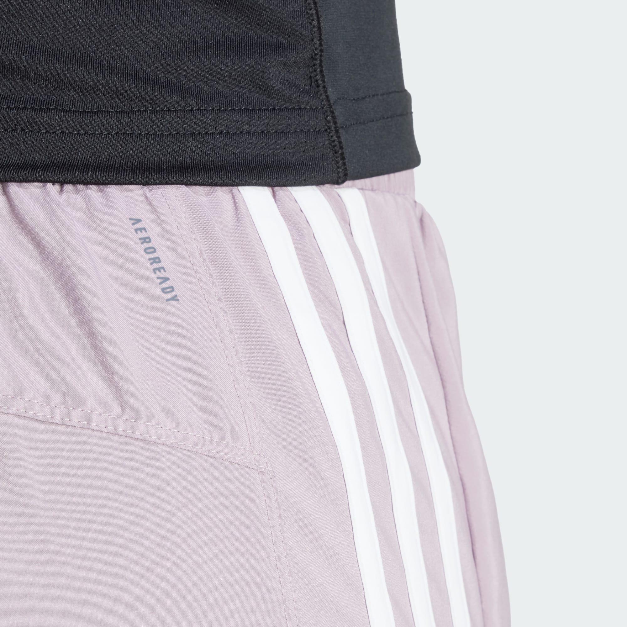 Pacer Training 3-Stripes Woven High-Rise Shorts 5/5