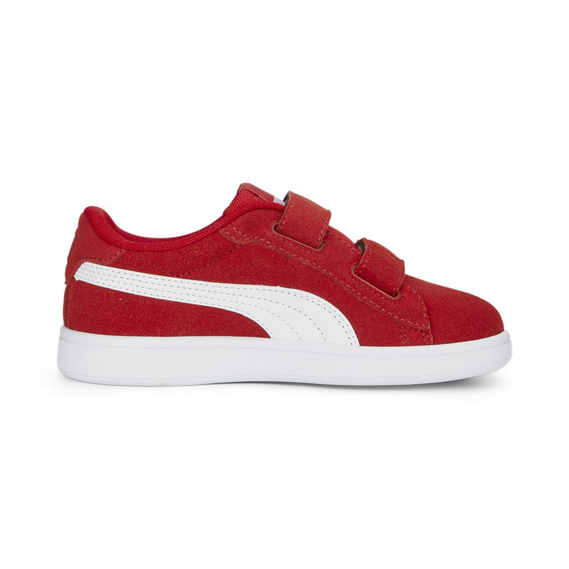 Smash 3.0 Suede sneakers voor kinderen PUMA For All Time Red White