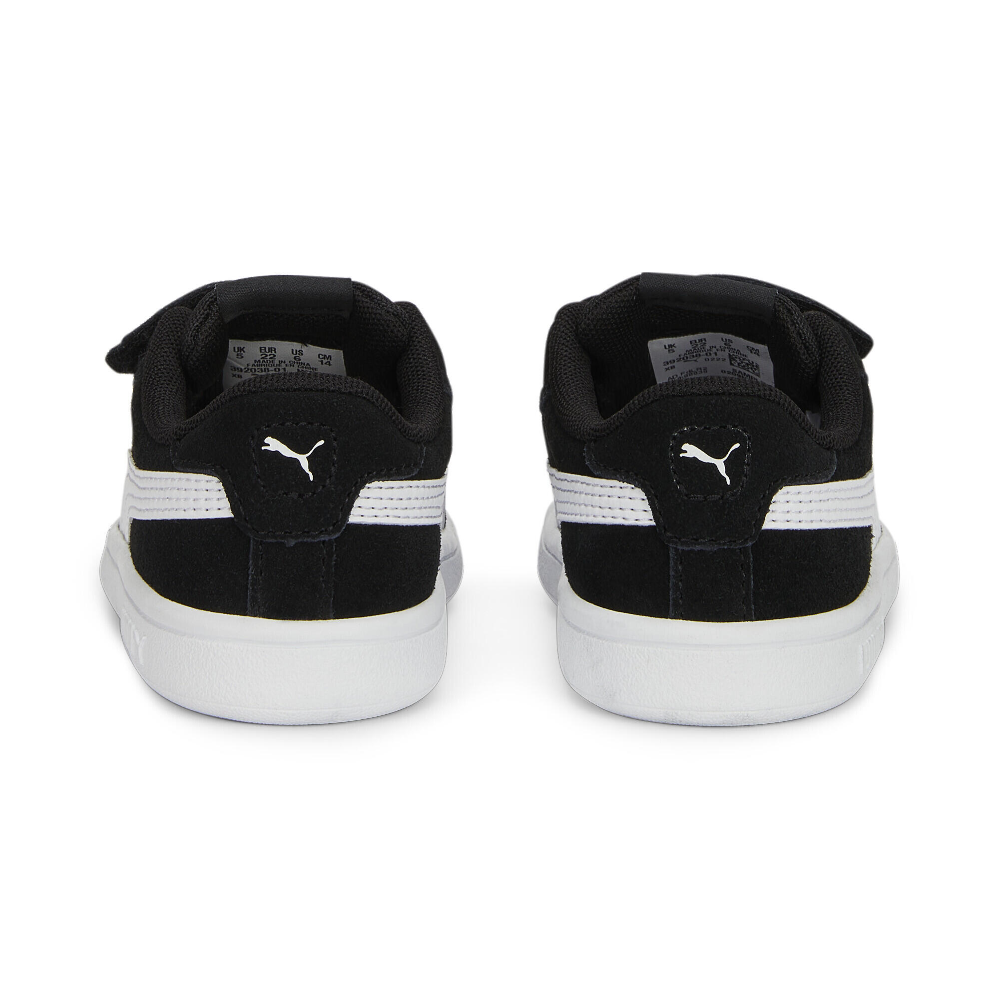 Smash 3.0 Suede Sneakers Kinder PUMA Black White 2/15