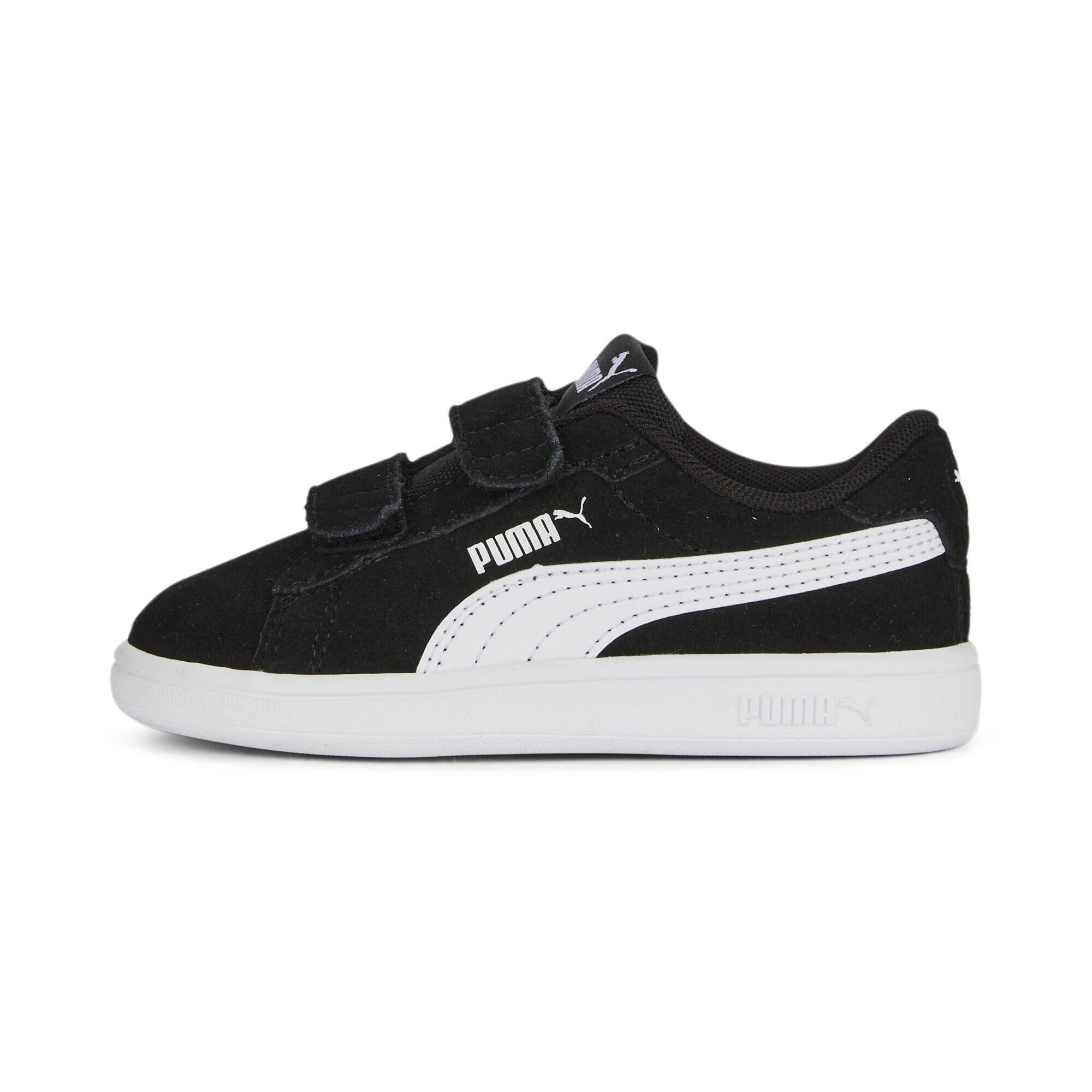 Smash 3.0 Suede Sneakers Kinder PUMA Black White 3/15