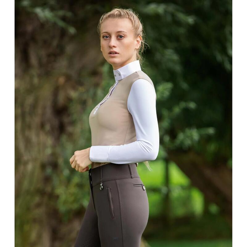 Polo de concours en lycra femme Premier Equine Rossini