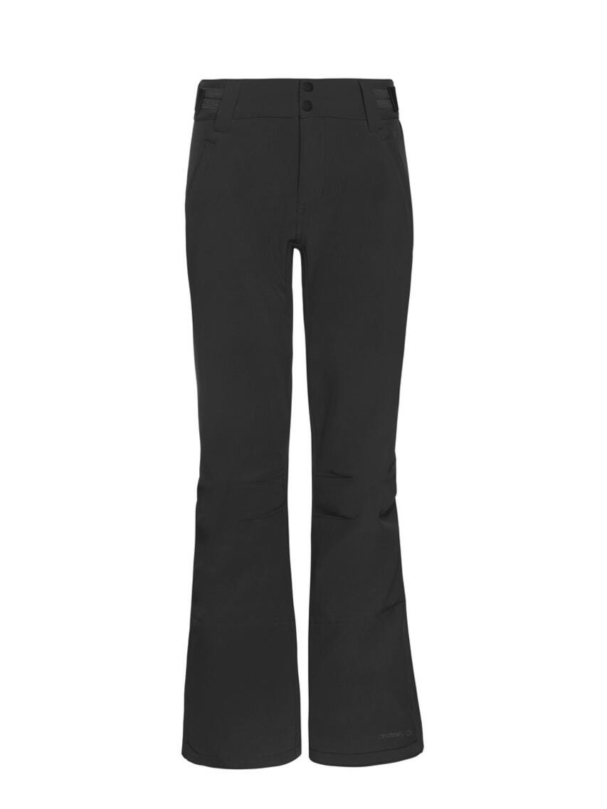 PROTEST G Lole Jr Softshell Snowpants - Broek - 290 true black - meisjes - Pisteskiën