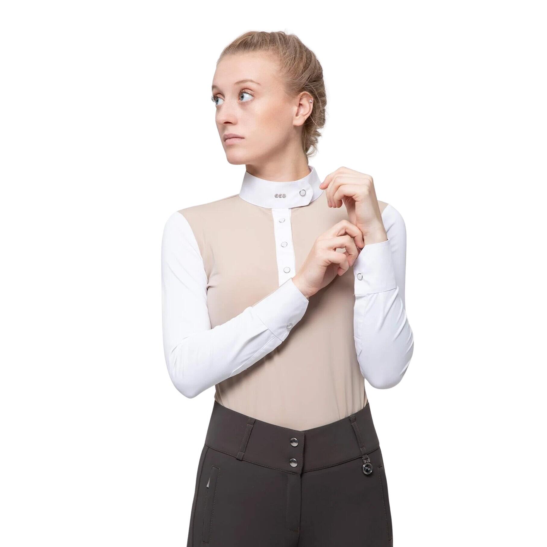 PREMIER EQUINE Dames lycra wedstrijdpolo Premier Equine Rossini