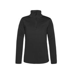 G Fabrizoy Jr 1/4 zip top - Trui - 290 true black - meisjes - Pisteskiën