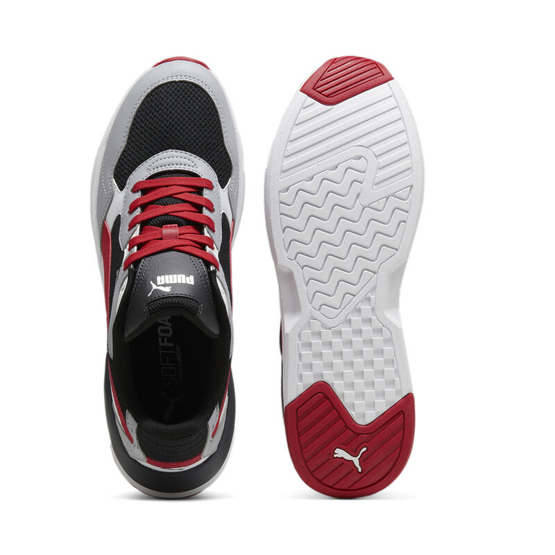 X-Ray Speed Lite Sneakers Erwachsene PUMA Black Club Red Gray Fog Silver Mist