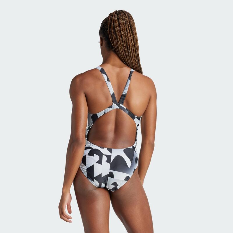 Maillot de bain graphique 3 bandes