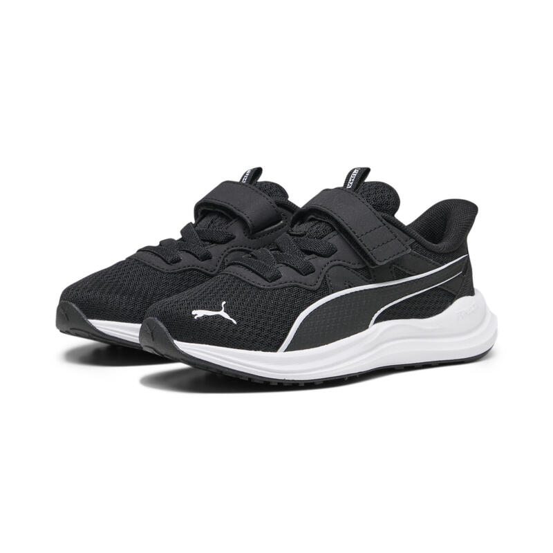 Pantofi de alergat pentru copii Reflect Lite PUMA Black White