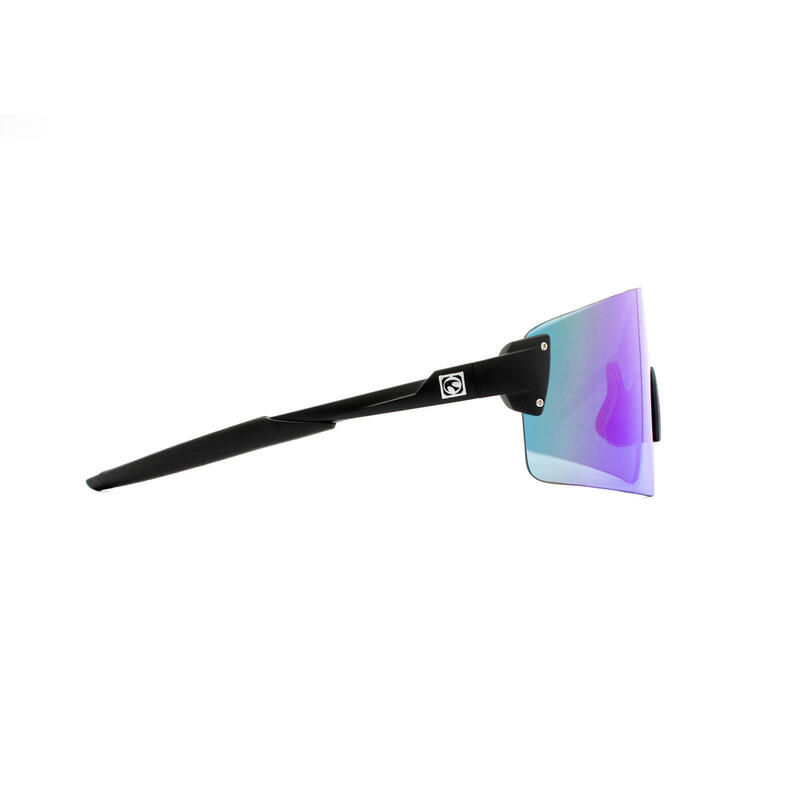 Óculos de sol desportivos Ai1 preto fosco, CX AZUL - cat.3 – MUNDAKA