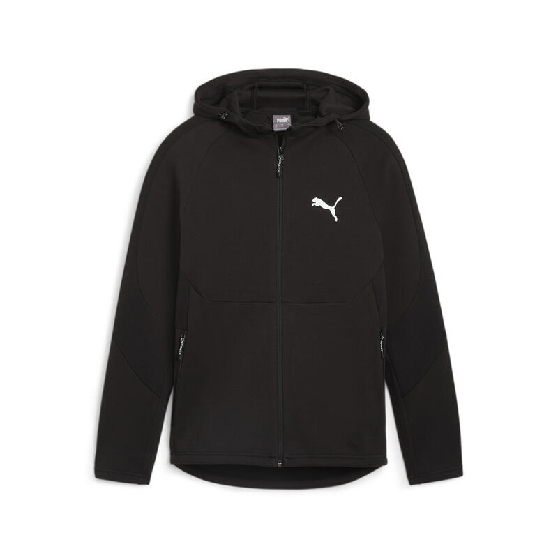 Veste zippée à capuche EVOSTRIPE PUMA Black