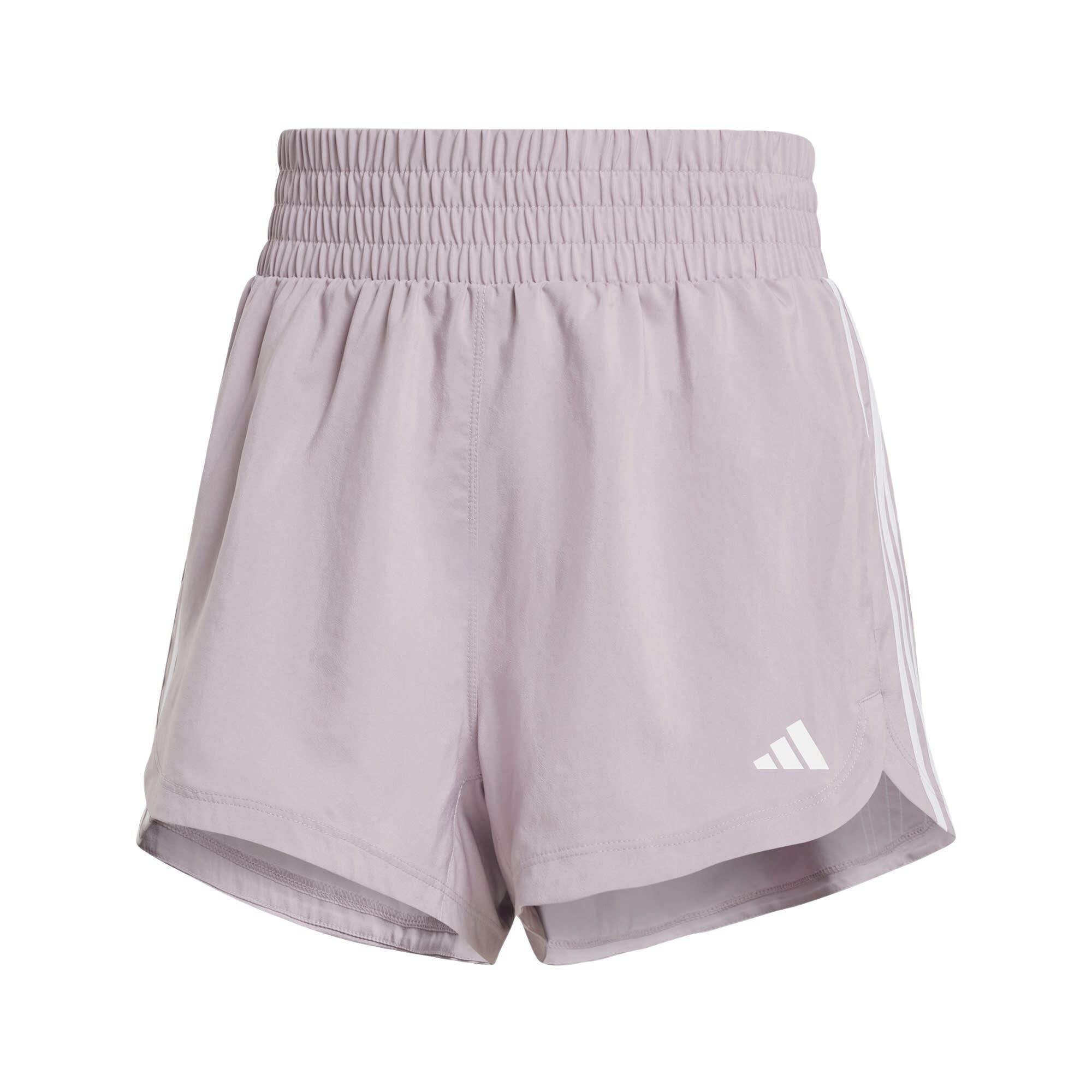 Pacer Training 3-Stripes Woven High-Rise Shorts 2/5