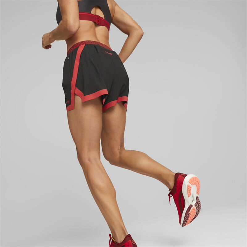 Shorts da running PUMA x CIELE 3” in tessuto da donna PUMA Black