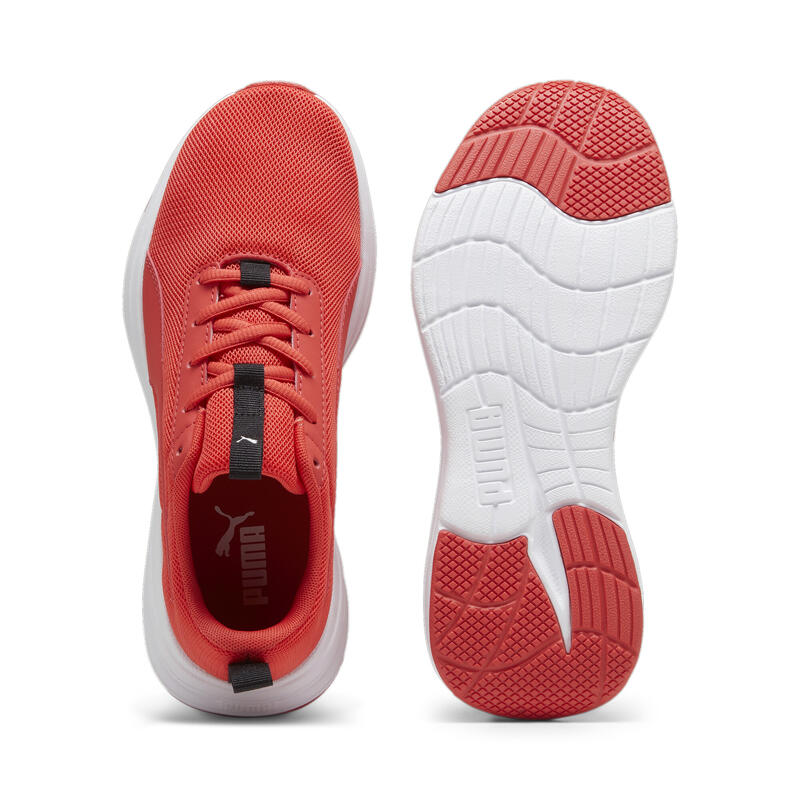 Baskets PUMA Rickie Runner Enfant et Adolescent PUMA Active Red White