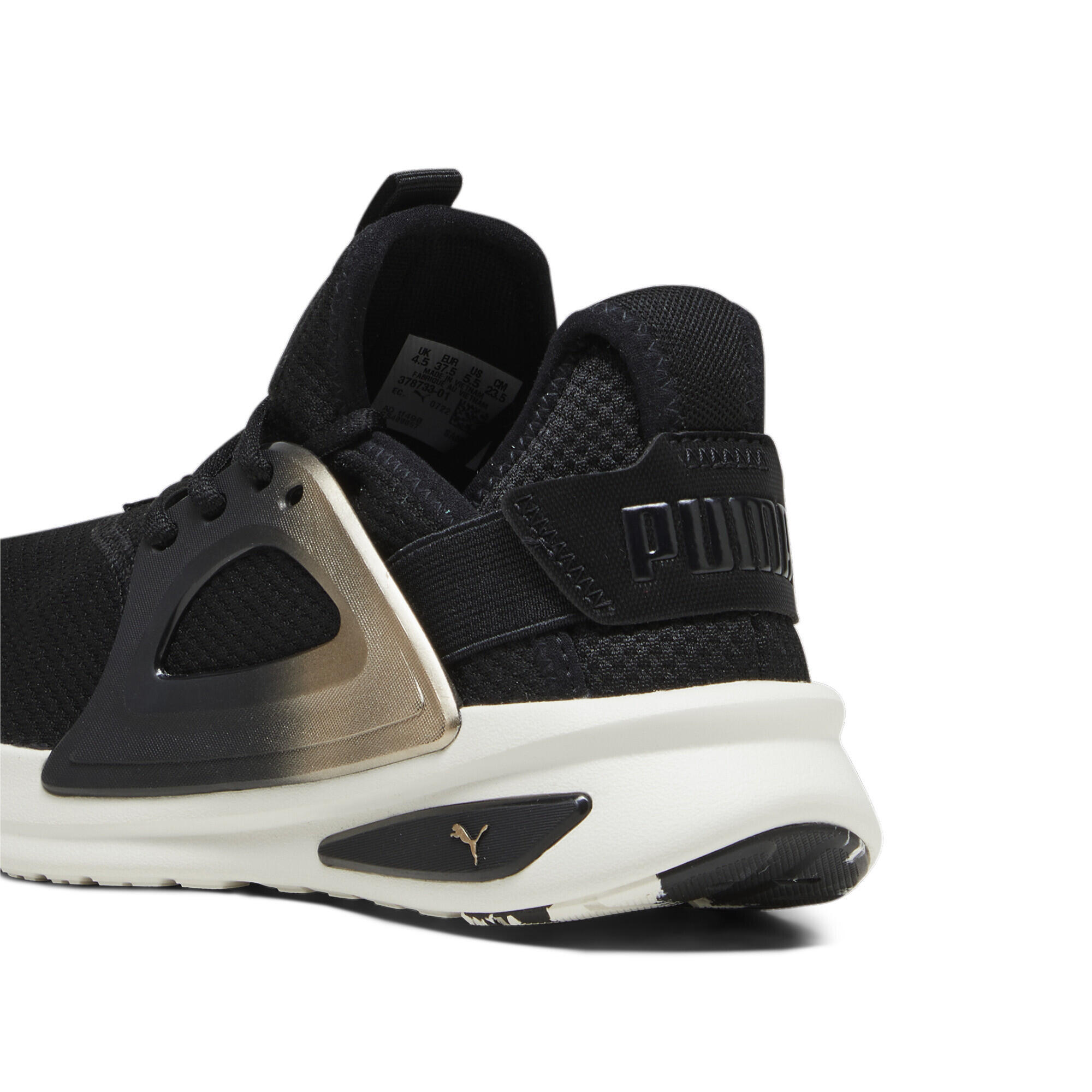 Zapatillas de running Softride Enz Evo Molt Met Mujer PUMA Black Gold Warm White 4/7