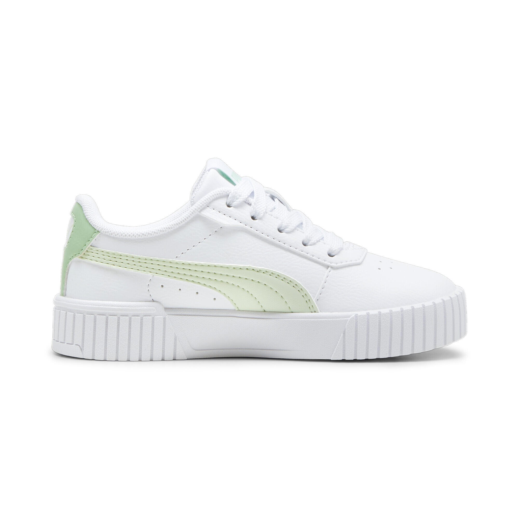 Carina 2.0 sneakers voor kinderen PUMA White Green Illusion Pure 5/7