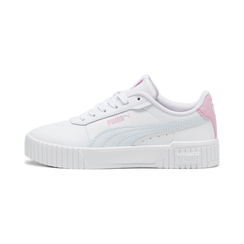 Sneakers Carina 2.0 da ragazza PUMA White Green Illusion Pure