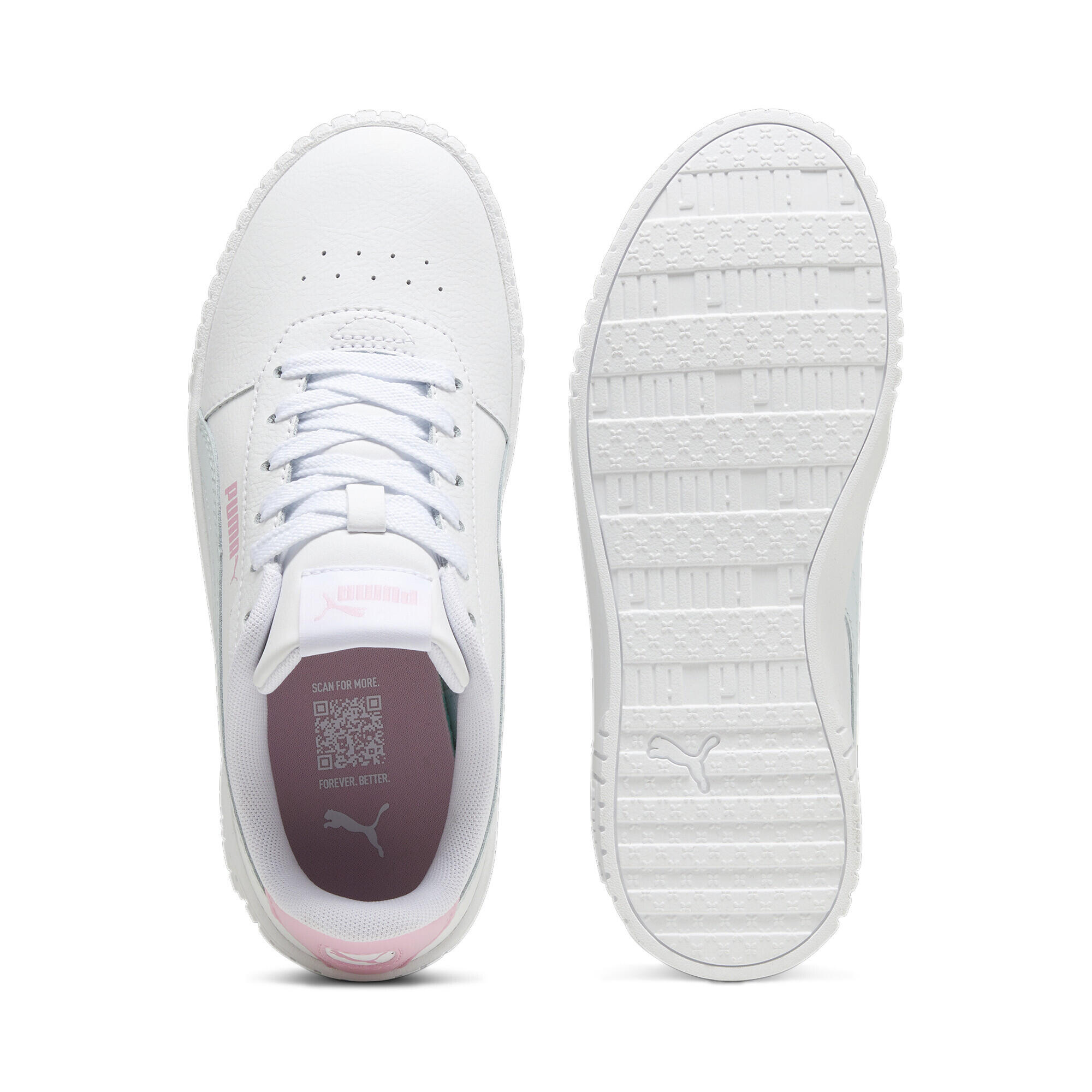 Carina 2.0 Sneakers Jugendliche PUMA White Green Illusion Pure 4/6