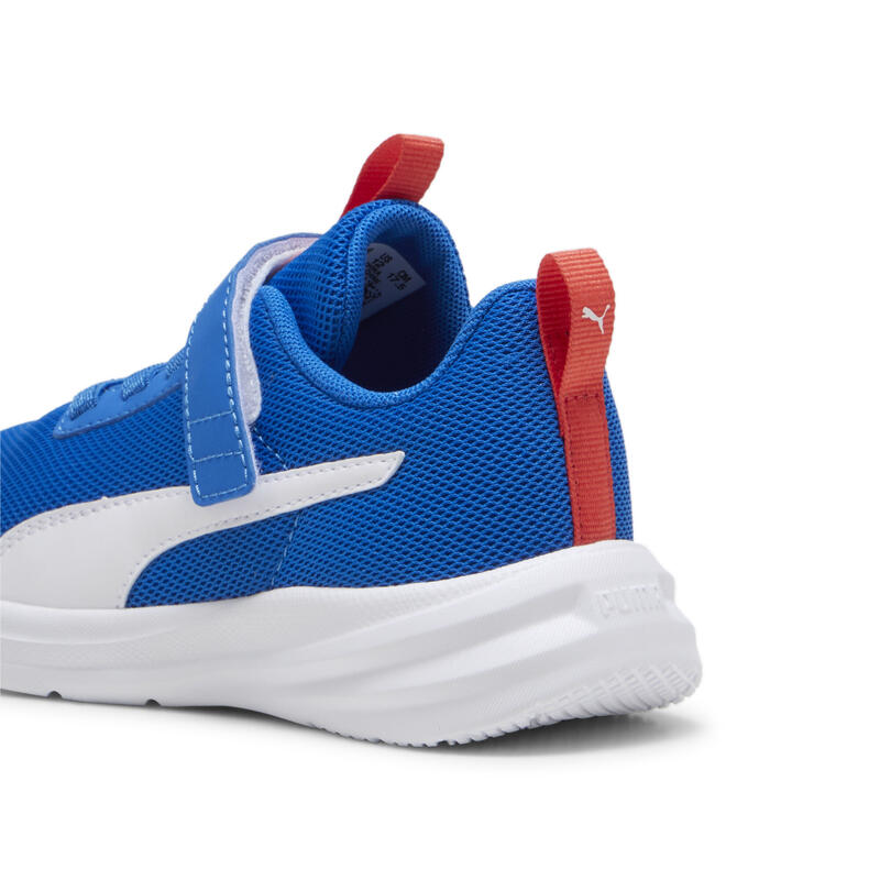 Rickie Runner Sneakers Kinder PUMA Team Royal White Blue