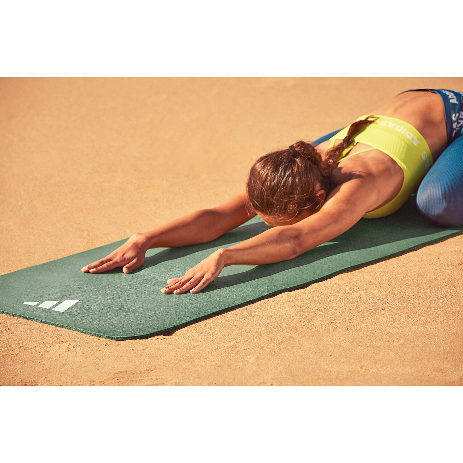 Adidas Yogamat Antislip Raw Green 3/3