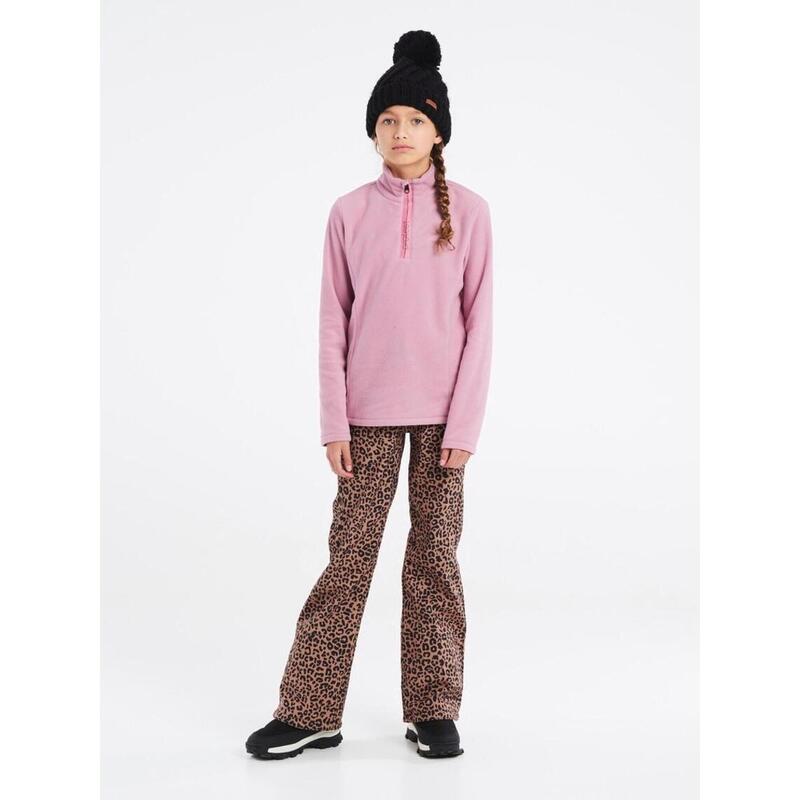 Girls Mutey Jr 1_4 Zip top 2024 - Trui - 873_cameo_pink - kids | meisjes -