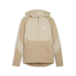 EVOSTRIPE herenhoodie met volledige ritssluiting PUMA Prairie Tan Beige