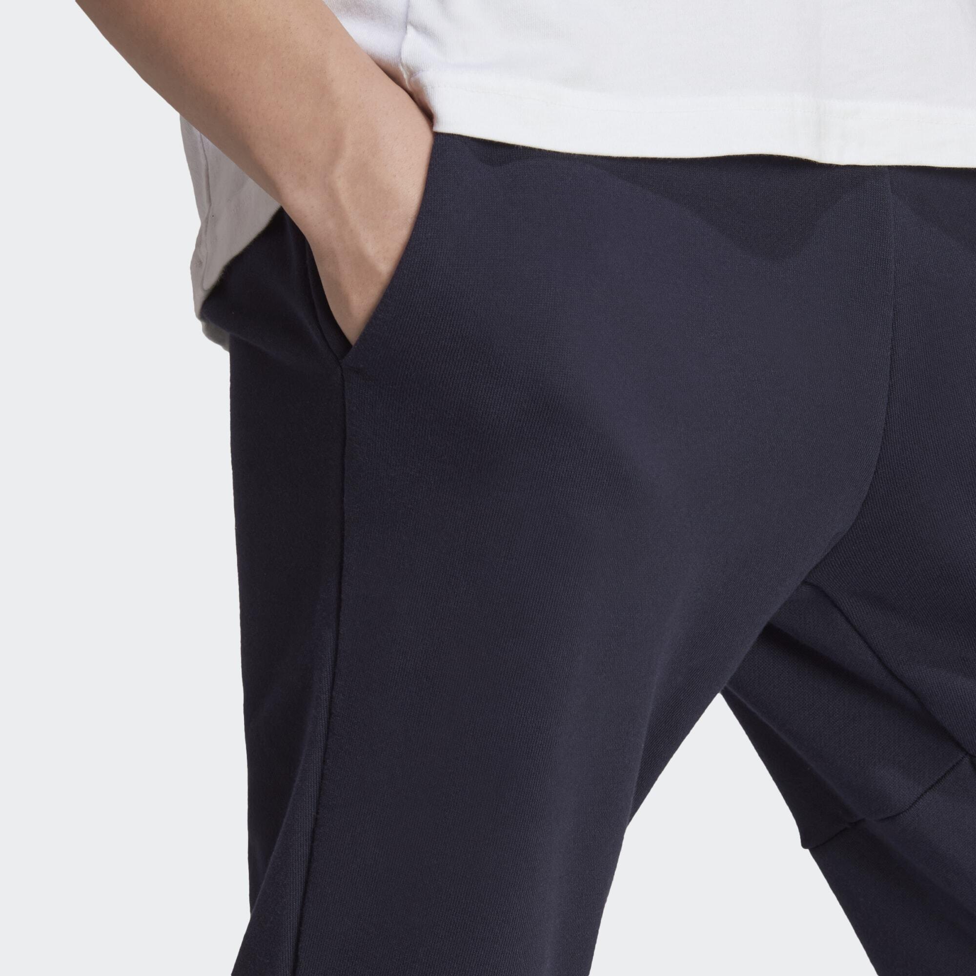 Essentials French Terry Tapered Cuff Logo Hose 5/5