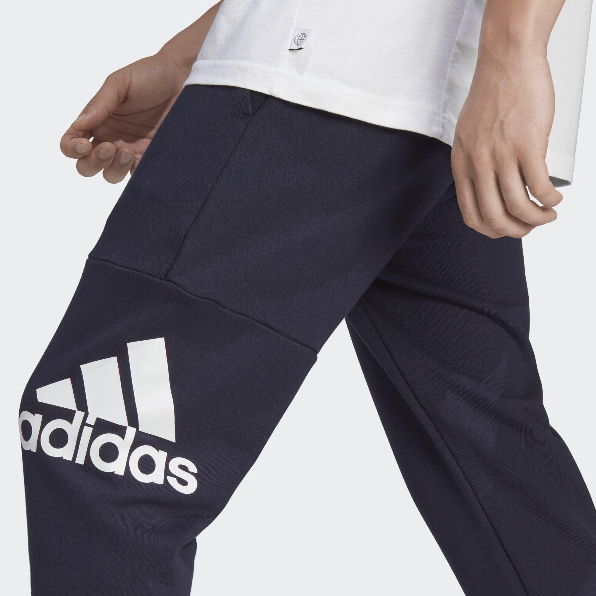 Essentials French Terry Tapered Cuff Logo Hose 4/5