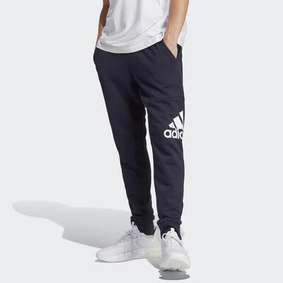 Essentials french terry tapered cuff logo broek