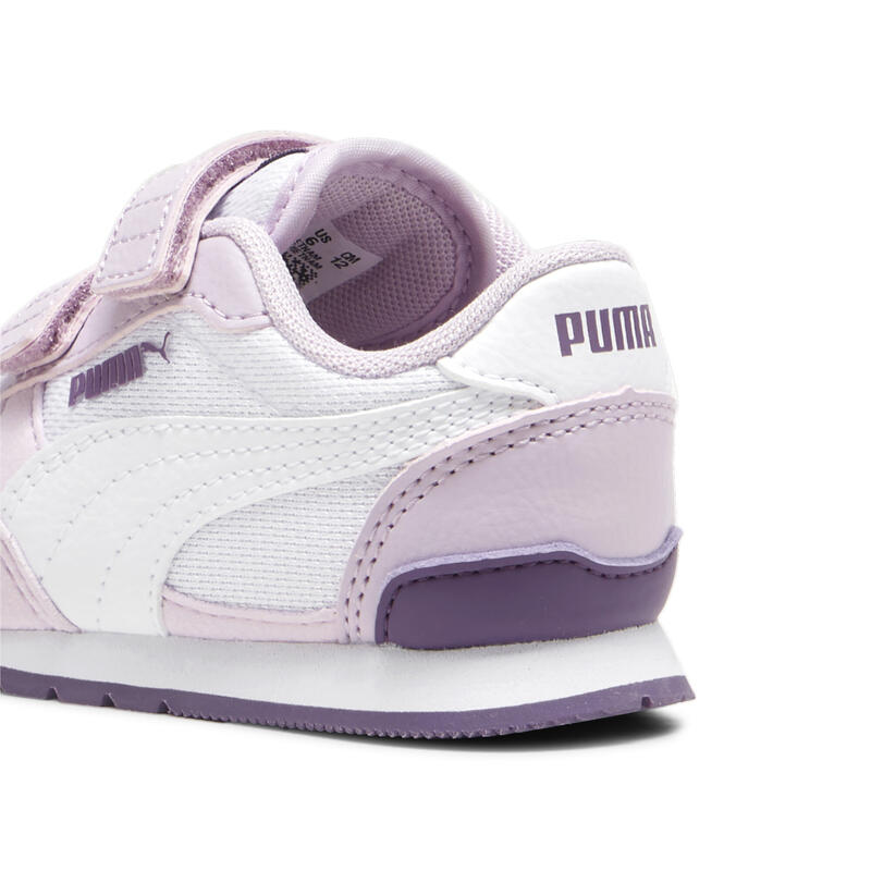 ST Runner v3 Mesh V Sneakers Kinder PUMA White Grape Mist Crushed Berry Purple