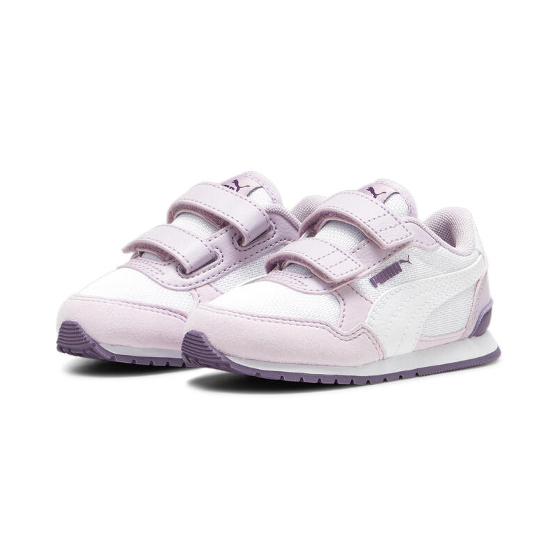 Baskets ST Runner v3 Mesh V Bébé PUMA White Grape Mist Crushed Berry Purple