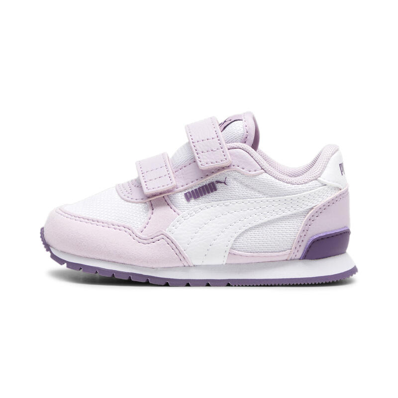 ST Runner v3 Mesh V Sneakers Kinder PUMA White Grape Mist Crushed Berry Purple