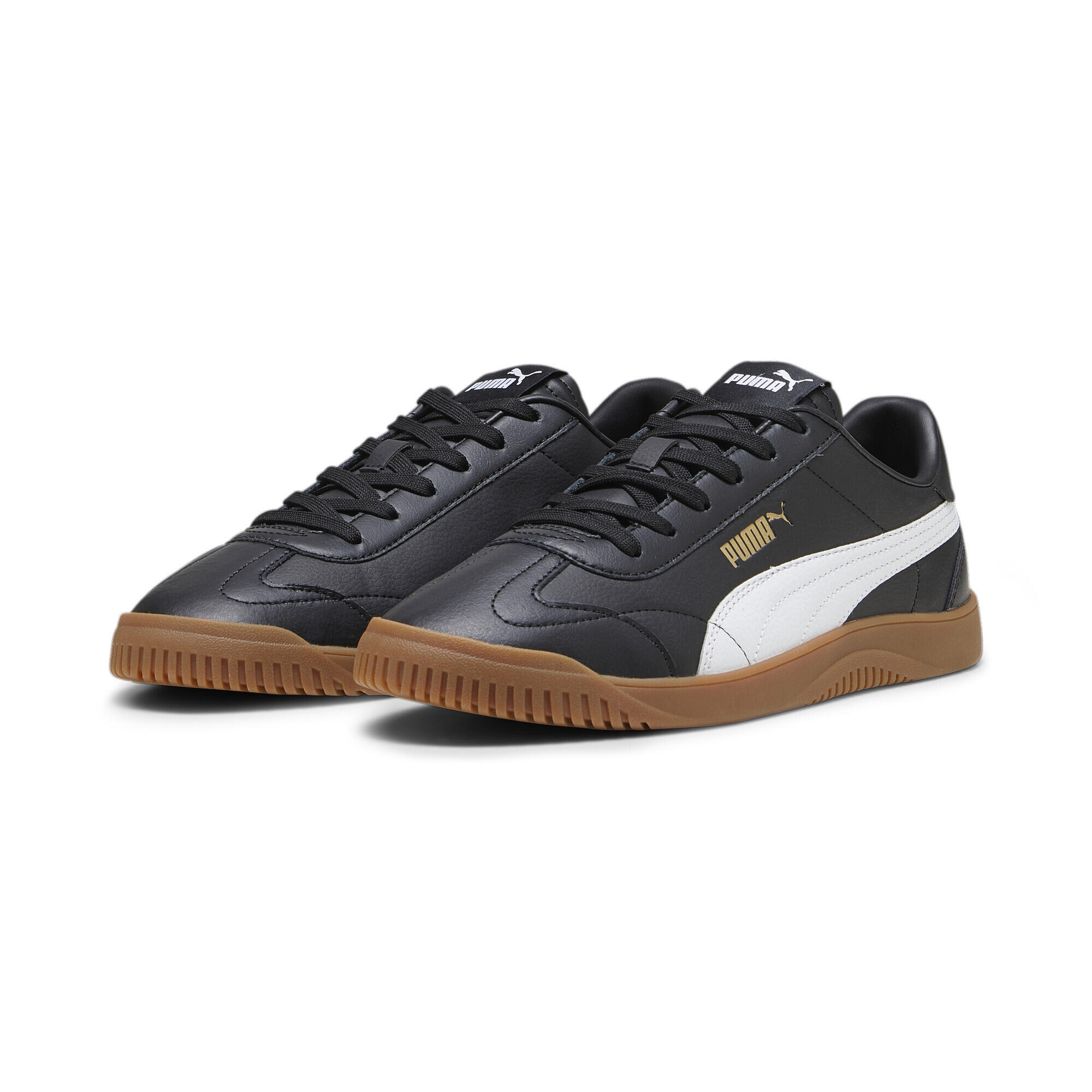 Puma - Sneakers Puma Club 5v5 Puma Black White Gold - Baskets - Blanc|jaune|noir - Decathlon