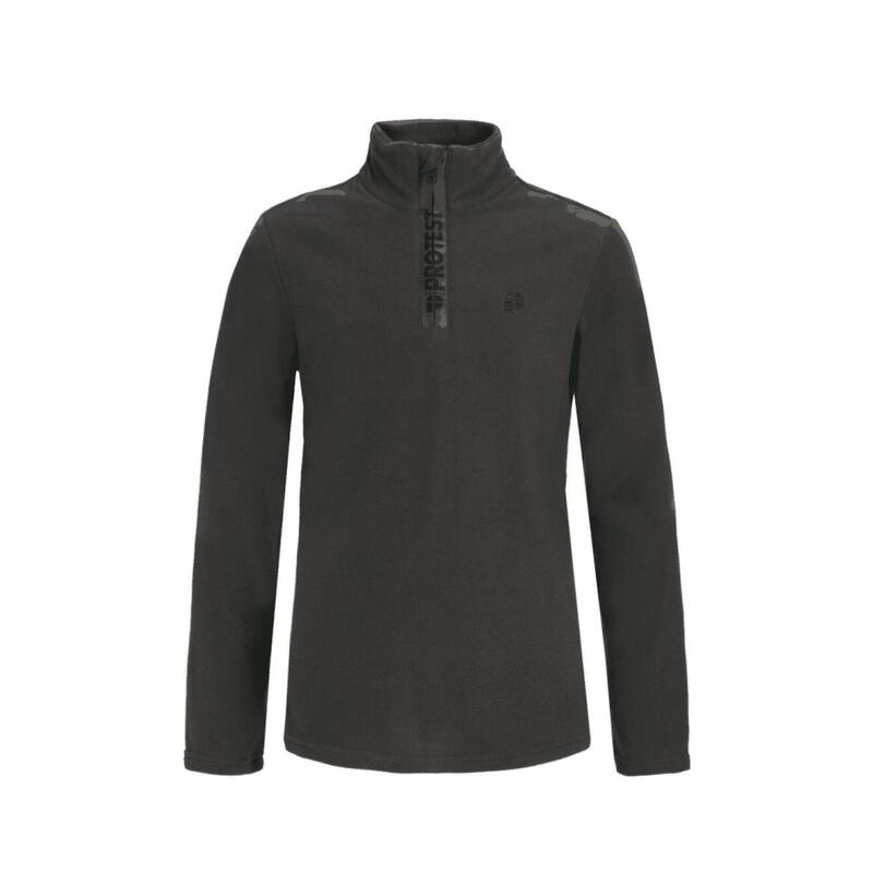 B Perfecty Jr 1/4 Zip Top - Trui - 899_deep_grey - kids - Pisteskiën