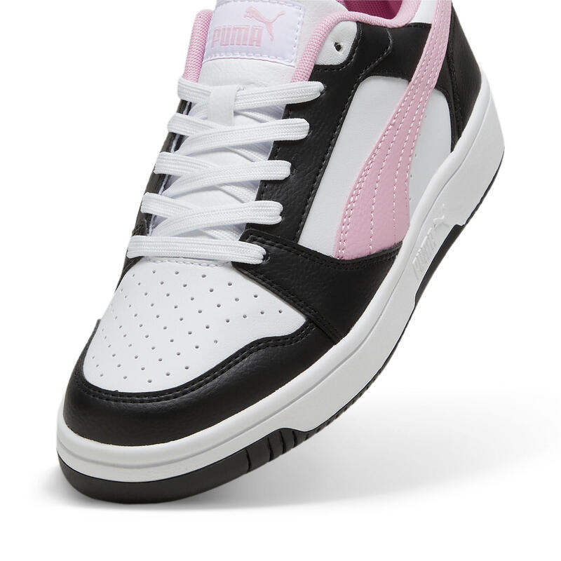 Rebound V6 Low sneakers PUMA Black Pink Lilac White