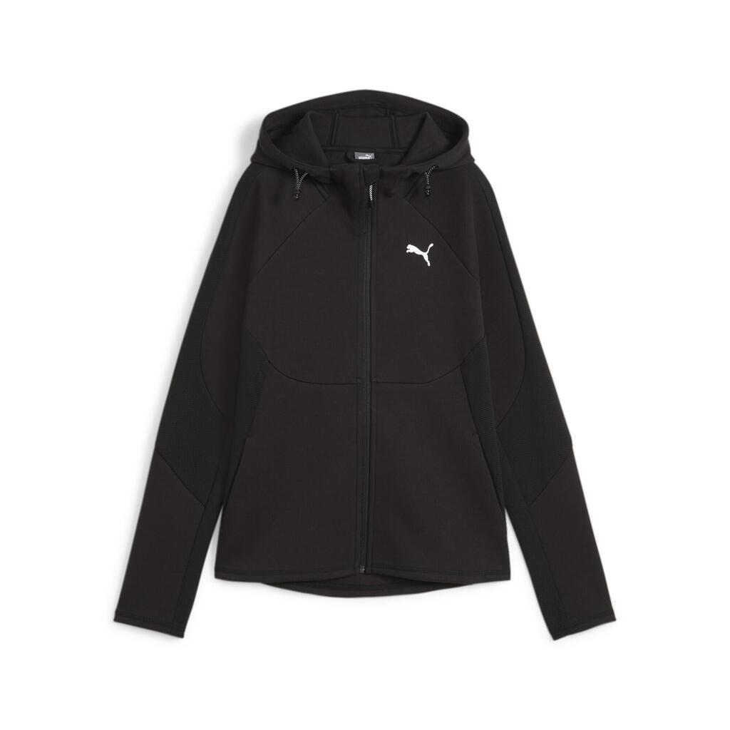 Full Zip Hoodie Evostripe Black - 677878-01
