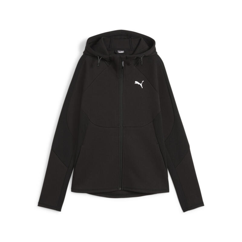 Sudadera con cremallera EVOSTRIPE Mujer PUMA Black