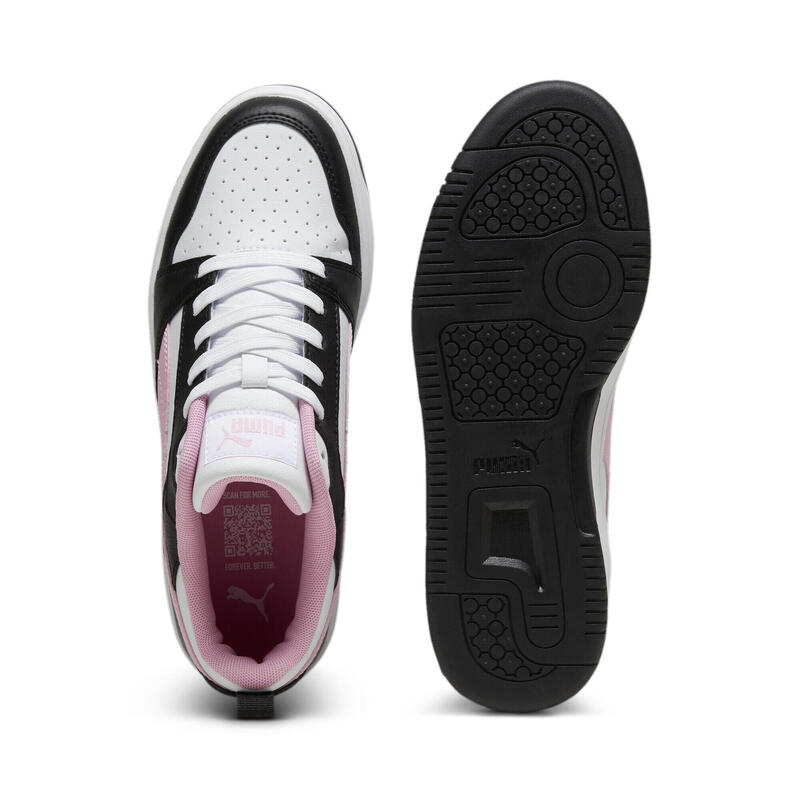 Zapatillas Rebound V6 Low PUMA Black Pink Lilac White