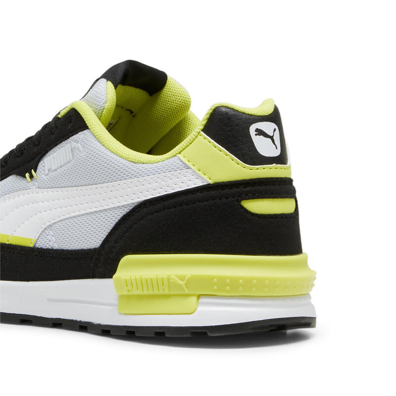 Graviton Sneaker Jugendliche PUMA Silver Mist White Black Lime Sheen Gray