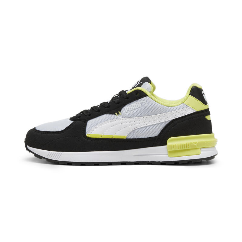 Graviton Sneaker Jugendliche PUMA Silver Mist White Black Lime Sheen Gray