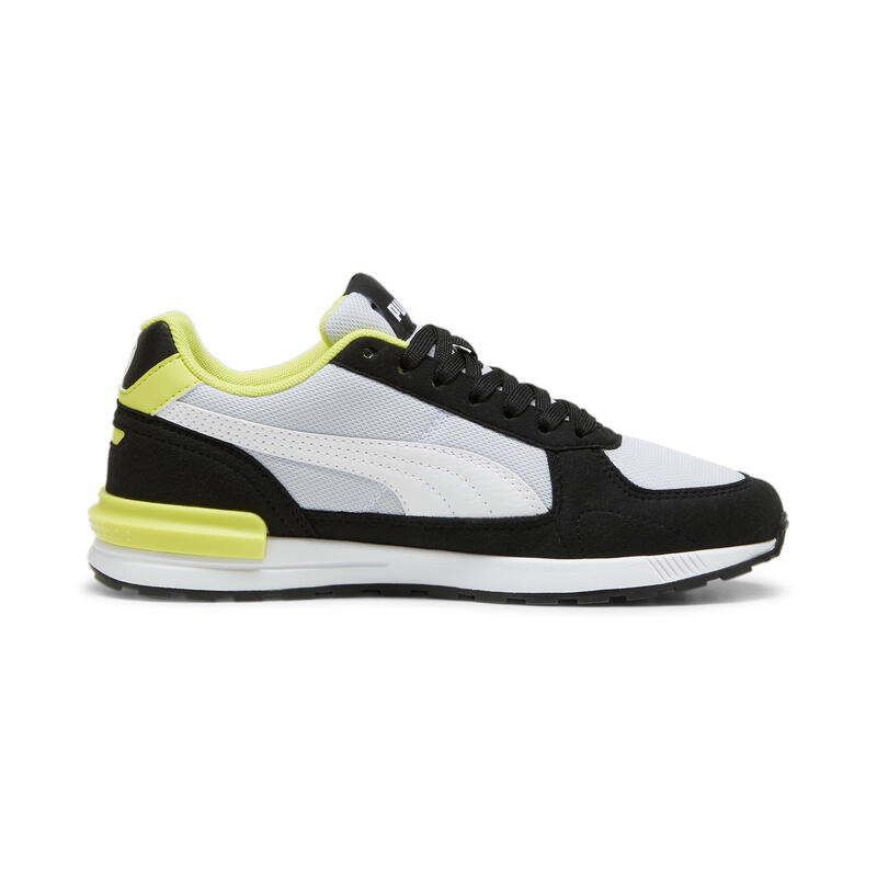 Scarpe da ginnastica Graviton Youth PUMA Silver Mist White Black Lime Sheen Gray