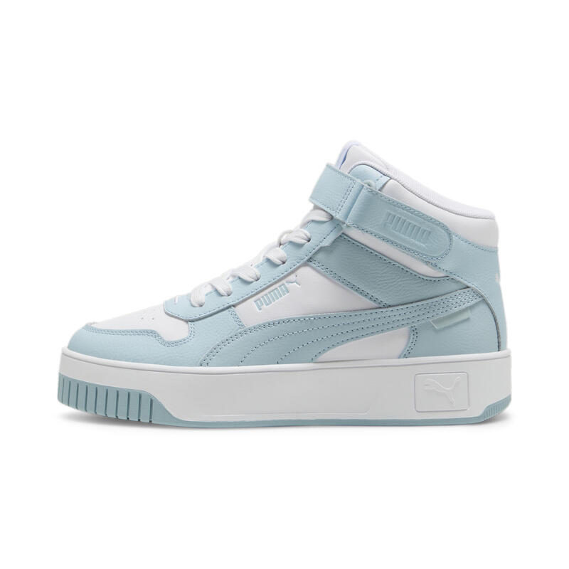 Carina Street Mid Sneakers Damen PUMA White Turquoise Surf Blue