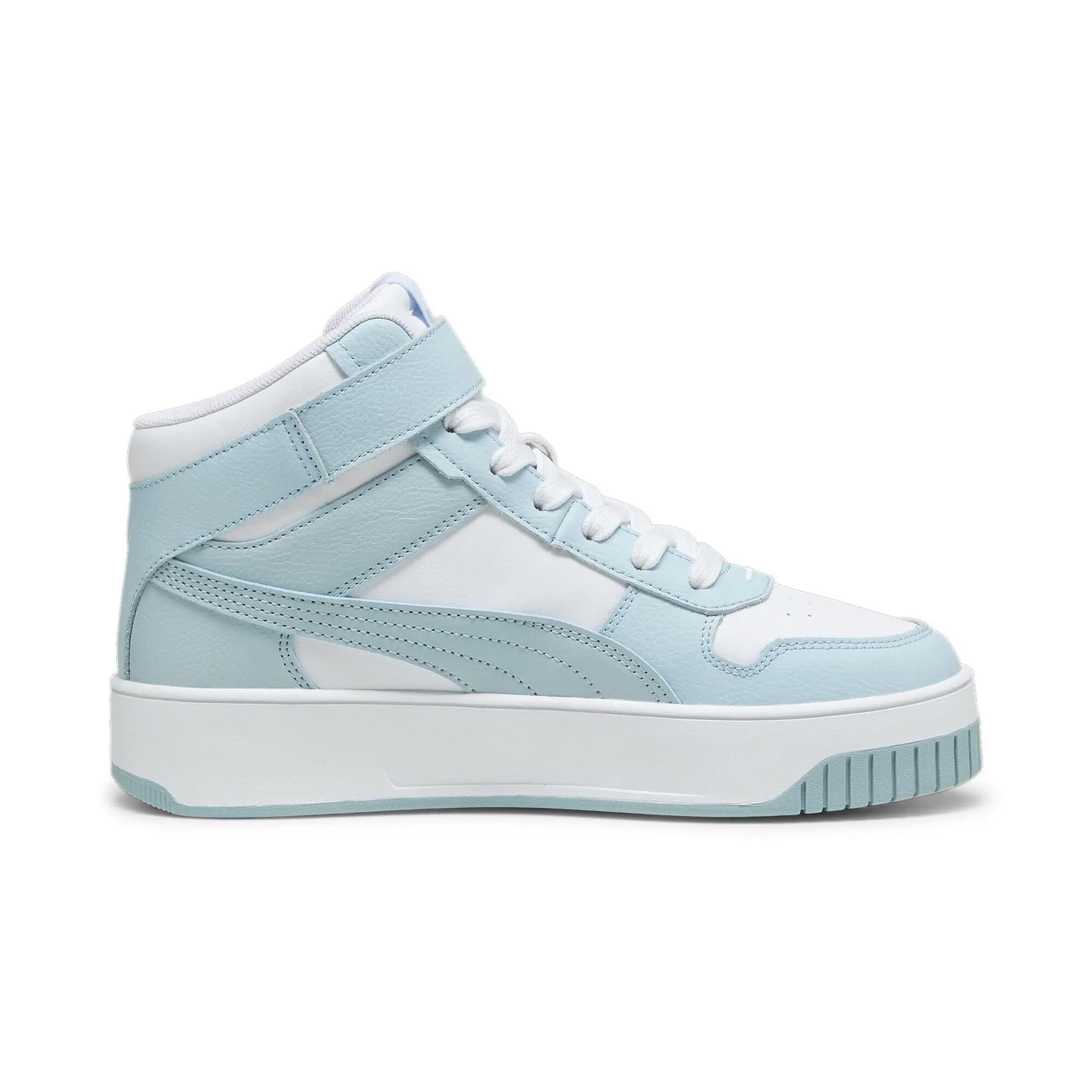 Sneakers mi-hautes Carina Street Femme PUMA White Turquoise Surf Blue 7/7