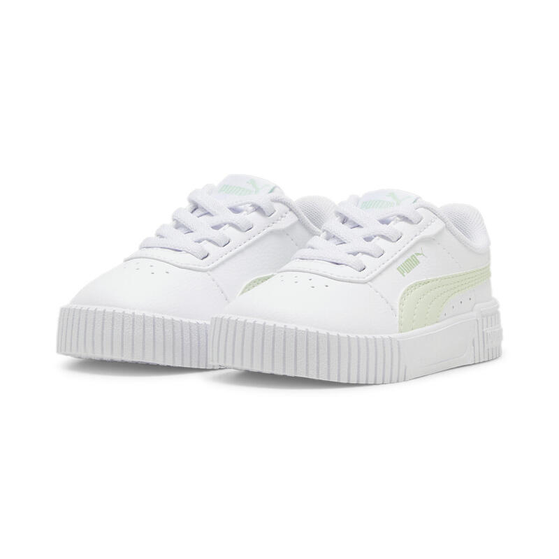 Tenisi Carina 2.0 AC Bebelusi PUMA White Green Illusion Pure