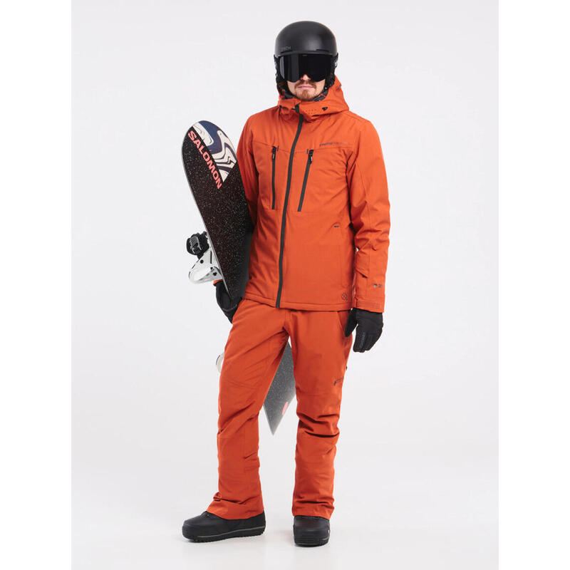 Mens Prttimo 23 Snowjacket - vest - 681_brick_orange - heren - Pisteskiën