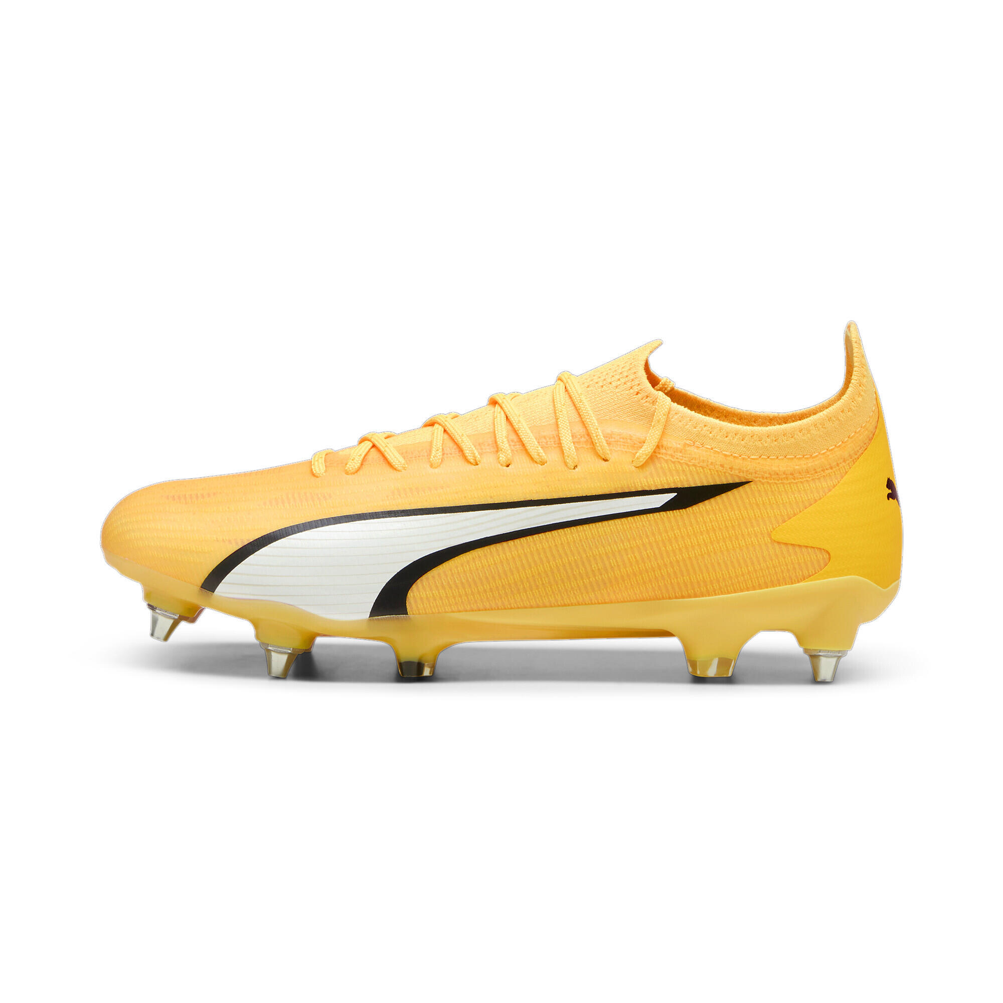 Fotbalové boty PUMA ULTRA ULTIMATE MxSG Žlutá Blaze Bílá Černá 3/6