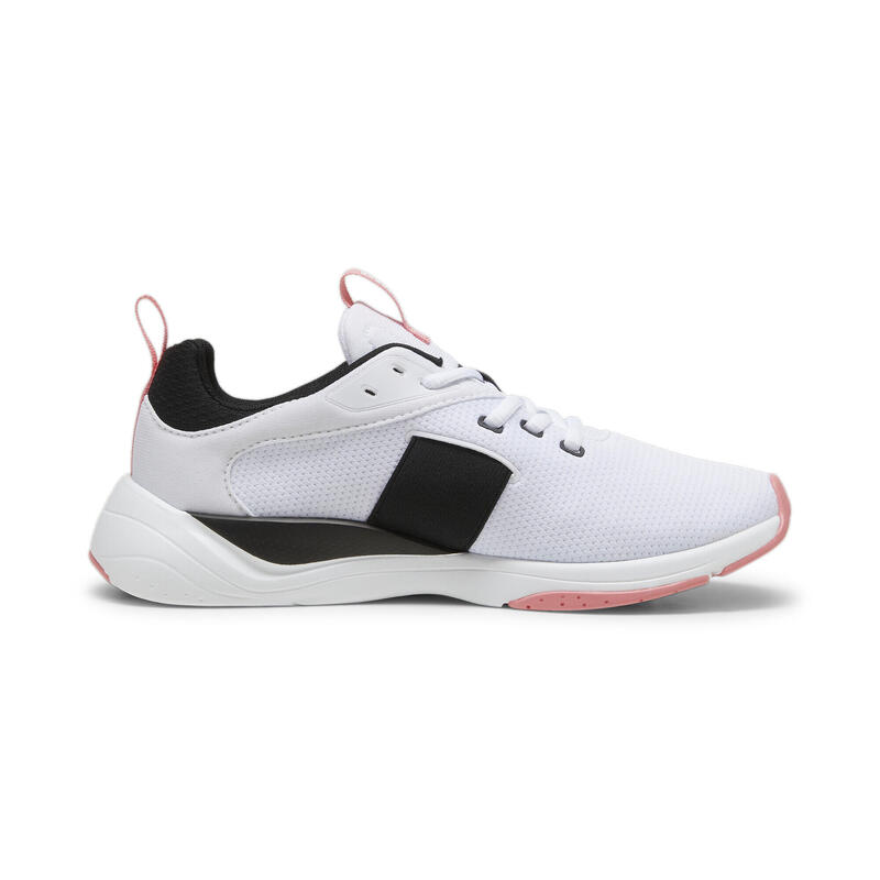 Zora sneakers voor dames PUMA White Passionfruit Black Pink