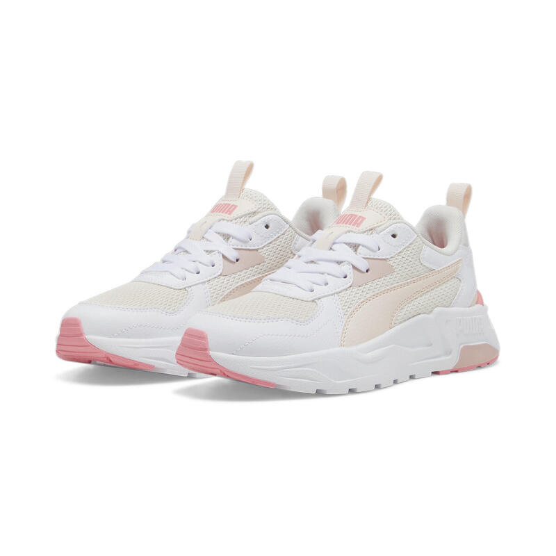 Trinity Lite Sneakers Jugendliche PUMA Sugared Almond Rosebay White Beige Pink